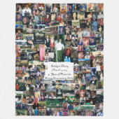 Warme Fleecedecke voll von Erinnerungen (Vorderseite)