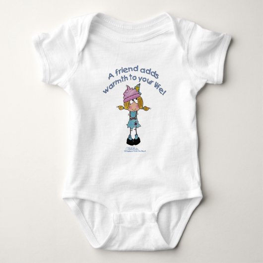 Warme Freunde! Baby Strampler (Vorderseite)