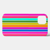 Warme Frühlingsstreifen Case-Mate iPhone Hülle (Rückseite (Horizontal))