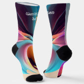 Warme Füße, warmes Herz! Socken (Gewinkelt)