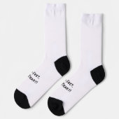 Warme Füße, warmes Herz! Socken (Linkes Detail)