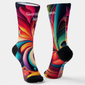 Warme Füße, warmes Herz! Socken (Gewinkelt)