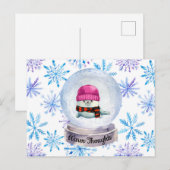 Warme Gedanken Postkarte (Vorne/Hinten)