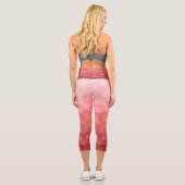 Wärme gehalten capri leggings (Rückseite)