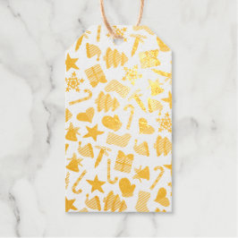 Warme & gemütliche minimalistische Geschenkanhänge Geschenkanhänger