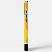 Warme, gewellte Muster schaffen Harmonie Case-Mate iPhone Hülle (Rückseite / Links)