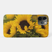 Warme goldene Sonnenblume Custom Case-Mate iPhone Hülle (Rückseite (Horizontal))