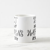 Warme Großbuchstaben Kaffeetasse (Mittel)