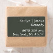 Warme grüne Elegant Geometrische Hochzeit (Insitu)