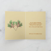 Warme Grüße aus Florida Weihnachtskarte Einladung (Innenseite)