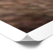 Warme Herbst Wildblume feminine Bauernmauer Kunst Poster (Ecke)