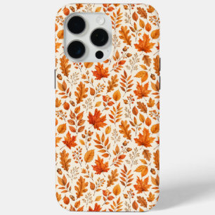 Warme Herbstblätter Nahtloses Muster Case-Mate iPhone Hülle