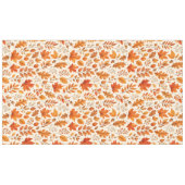 Warme Herbstblätter Nahtloses Muster Tischdecke (Vorderseite (Horizontal))