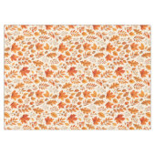 Warme Herbstblätter Nahtloses Muster Tischdecke (Vorderseite (Horizontal))