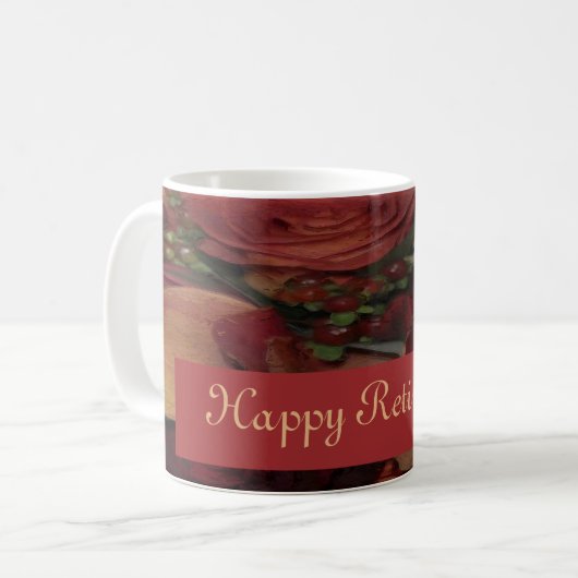 Warme Herbstfarben Kaffeetasse (Vorderseite Links)