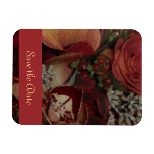 Warme Herbstfarben Magnet (Horizontal)