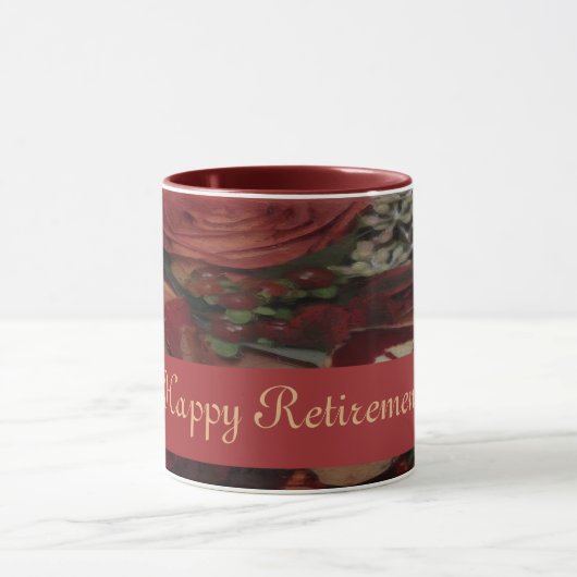 Warme Herbstfarben Tasse (Zentrum)