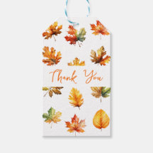 Warme Herbstlaub Vielen Dank
