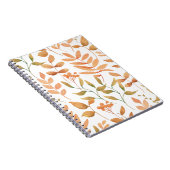 Warme Herbstleaves Notizblock (Rechte Seite)