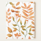 Warme Herbstleaves Planer (Rückseite)