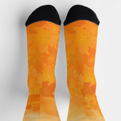 Warme Herbstleaves Socken (Oben)