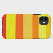 Warme Herbststreifen Case-Mate iPhone Hülle (Rückseite (Horizontal))
