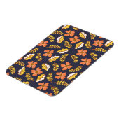 Warme Herbstuntergänge mit Blume Magnet (Linke Seite)