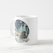 Warme Herz - Kalte Wanderwege Wintergarten Kaffeetasse (Vorderseite Links)