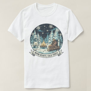 Warme Herz - Kalte Wanderwege Wintergarten T-Shirt