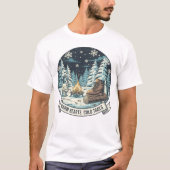 Warme Herz - Kalte Wanderwege Wintergarten T-Shirt (Vorderseite)