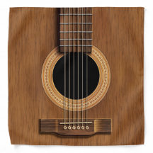 Warme hölzerne Akustikgitarre