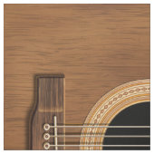 Warme hölzerne Akustikgitarre Stoff (Muster)
