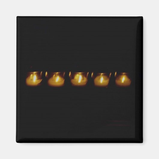 Wärme im Dunkeln Magnet (Vorne)