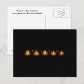 Wärme im Dunkeln Postkarte (Vorne/Hinten)