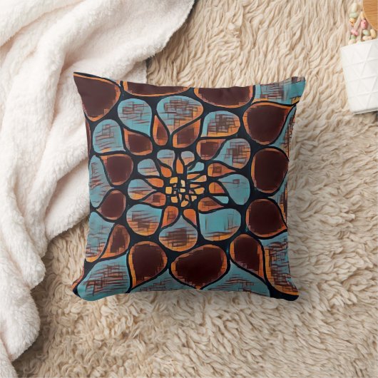 Warme Impressionen Kissen (Decke)