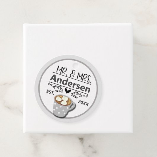 Warme Kakaomben | DIY Wedding Geschenkanhänger (Beispiel)