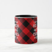 Warme Kakaos und Filme | Rot | Weihnachten Tasse (Zentrum)