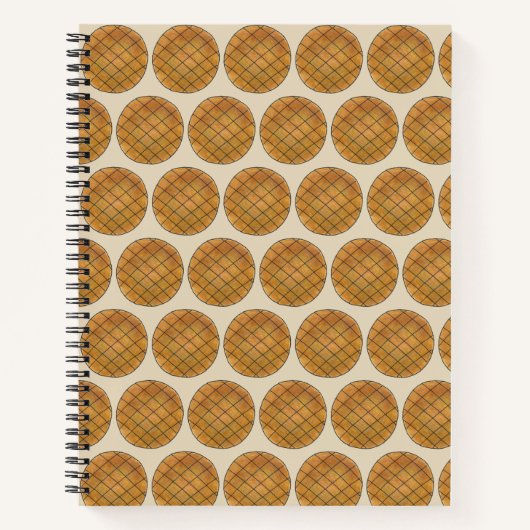 Warme Kekse Erdnussbutter Rainbow Chip Bake Sale Notizblock (Vorderseite)