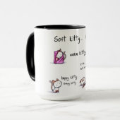 Warme kittys Tassen (Vorderseite Links)