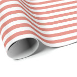Warme Koralle| Weißgestrickpapier Geschenkpapier<br><div class="desc">Dieses klassische Strip Geschenkpapier ist perfekt für Ihre Geschenkwünsche! Schenken Sie ein Geburtstagsgeschenk, ein Babyduschgeschenk, ein Brautparty, ein Hochzeitsgeschenk oder ein Geschenk für jeden anderen besondere Anlass. Es ist auch eine wunderbare Wahl für die Verpackung von Papier Handwerk: Umhüllungspapier-Briefumschläge, Verpackungspapierbündel, Verpackungsschläuche oder Verpackungspapierbögen. Dekorieren Sie das Haus mit diesem Verpackungspapier!...</div>