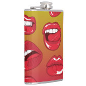 Warme Lippen Flachmann (Rechts)