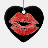 Warme Lippen Keramikornament (Hinten)