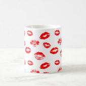 Warme Lippen/Küsse Tasse (Mittel)