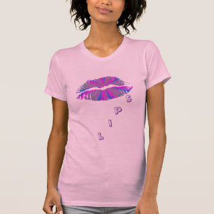 Warme Lippen Ladys OM Cap Sleeve T-Shirt