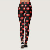 Warme Lippen Leggings - Schön (Rückseite)