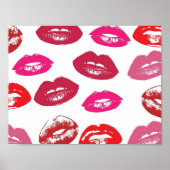 Warme Lippen Poster (Vorne)