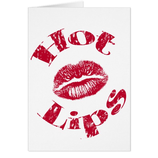 Warme Lippen, rote Lippen (Vorne)