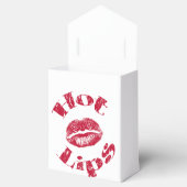 Warme Lippen, rote Lippen Geschenkschachtel (Geöffnet)