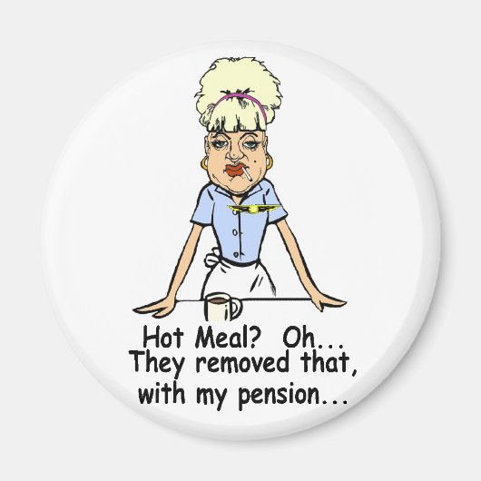 warme Mahlzeit Magnet (Vorne)