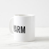 Warme Minimalisten-Tasse Kaffeetasse (Vorderseite Links)